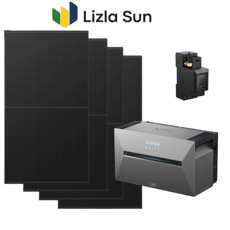 Laden Sie das Bild in Galerie -Viewer, Balkonkraftwerk 2700W mit Speicher Anker Solix Solarbank 3 E2700 Pro Komplettset