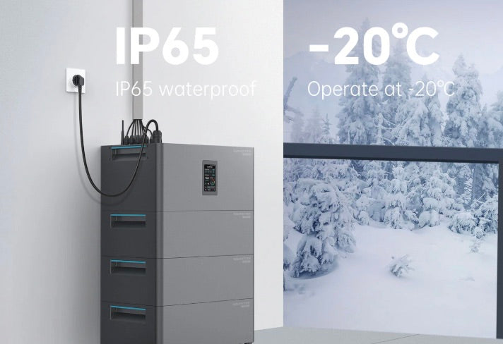 Laden Sie das Bild in Galerie -Viewer, 4x500W Bifaziales Balkonkraftwerk mit 5,12kWh Speicher, Marstek Jupiter C plus ink. Smartmeter