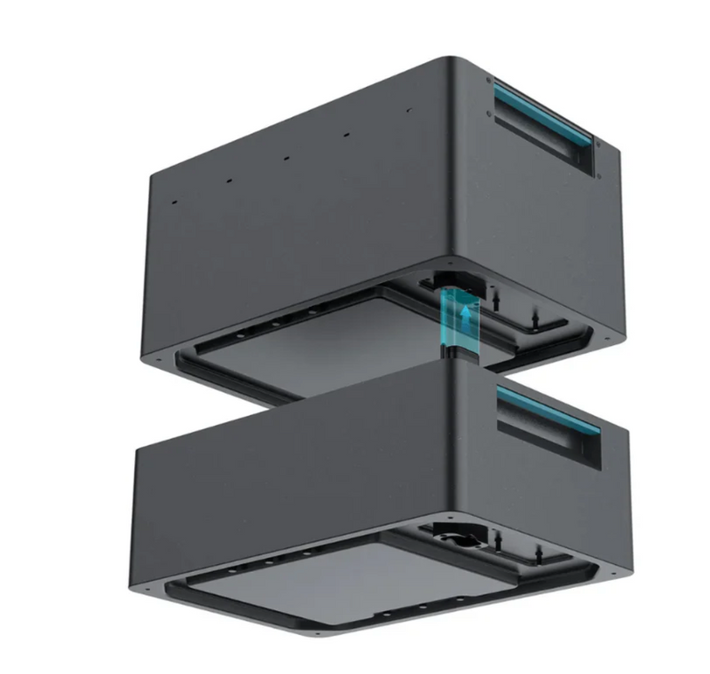 Laden Sie das Bild in Galerie -Viewer, 2500W Balkonkraftwerk mit Speicher, Marstek Jupiter 4x Bifazial Fullblack