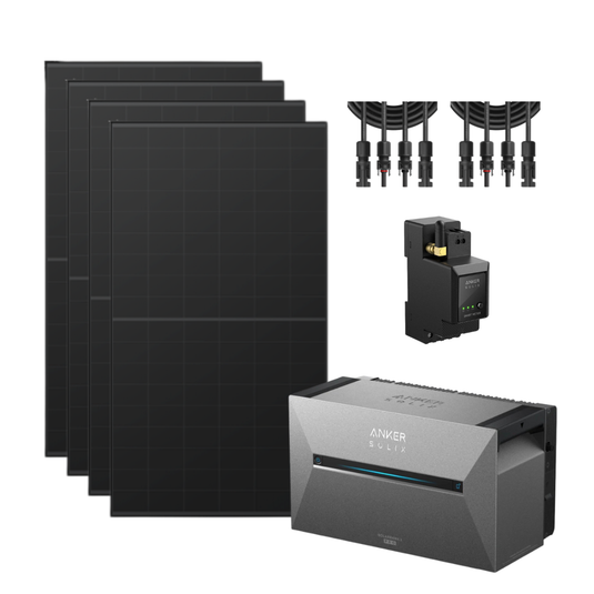 Balkonkraftwerk 1800w inklusive Speicher Komplettset