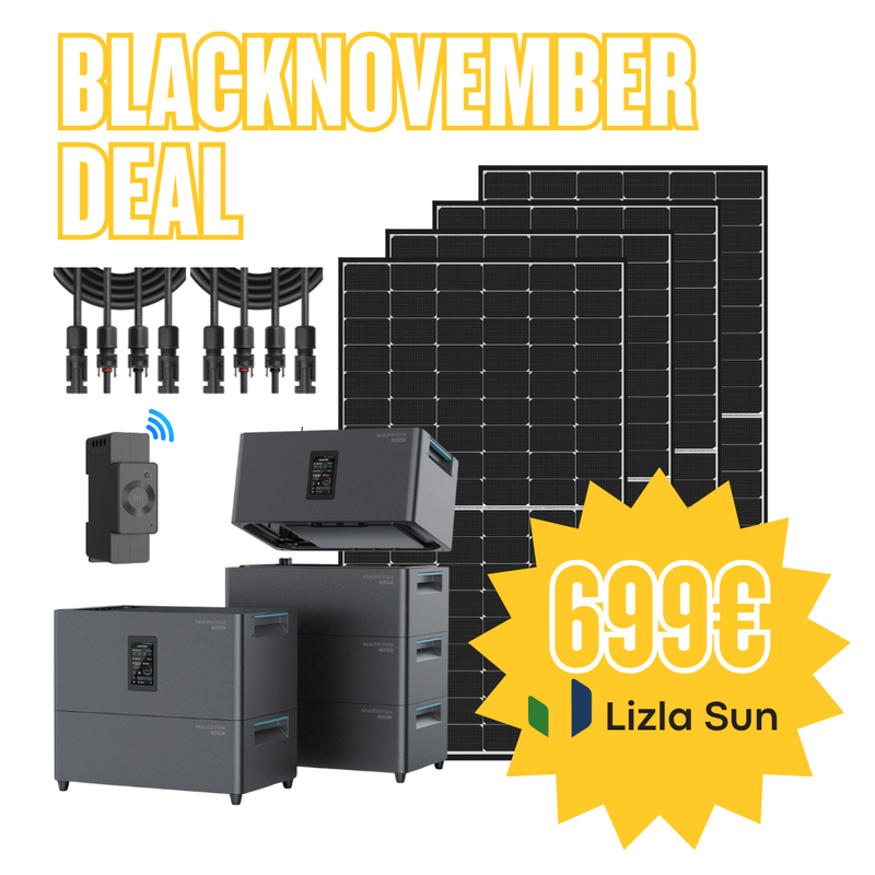 Laden Sie das Bild in Galerie -Viewer, 2500W Balkonkraftwerk mit Speicher, Marstek Jupiter 4x Trina
