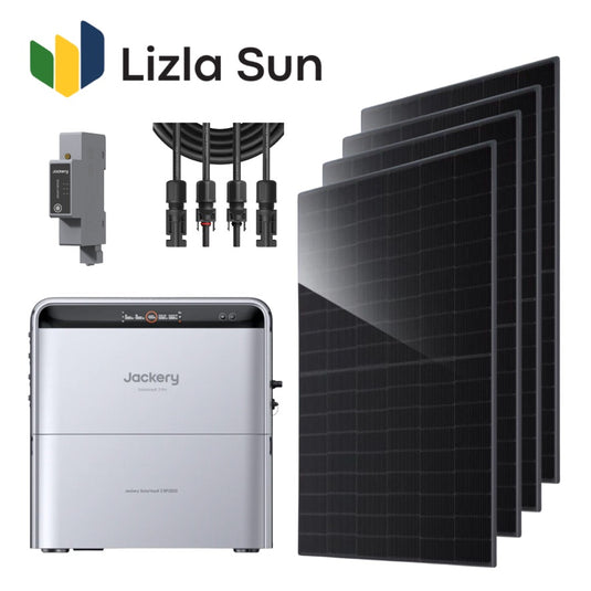 2000W Balkonkraftwerk mit Jackery SolarVault 3 Speicher 5,04 kWh Inselanlage