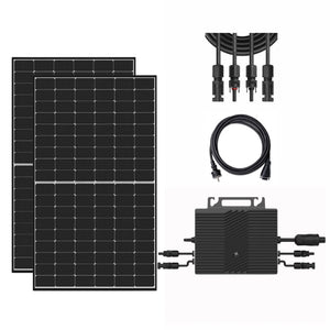 Balkonkraftwerk 800 Watt Komplettset Solaranlage mit Wifi STARTER