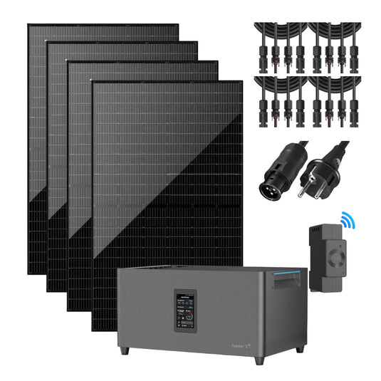 2500W Bifazial Balkonkraftwerk mit Speicher, Marstek Jupiter C plus mit 2.56kWh-10240